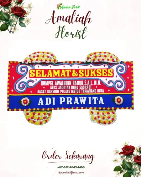 Papan Bunga Ucapan Selamat Jembulwunut